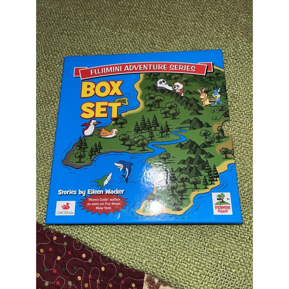 Fujimini adventure series boxed book set ,1-4,childrens Books , Animals, Culture